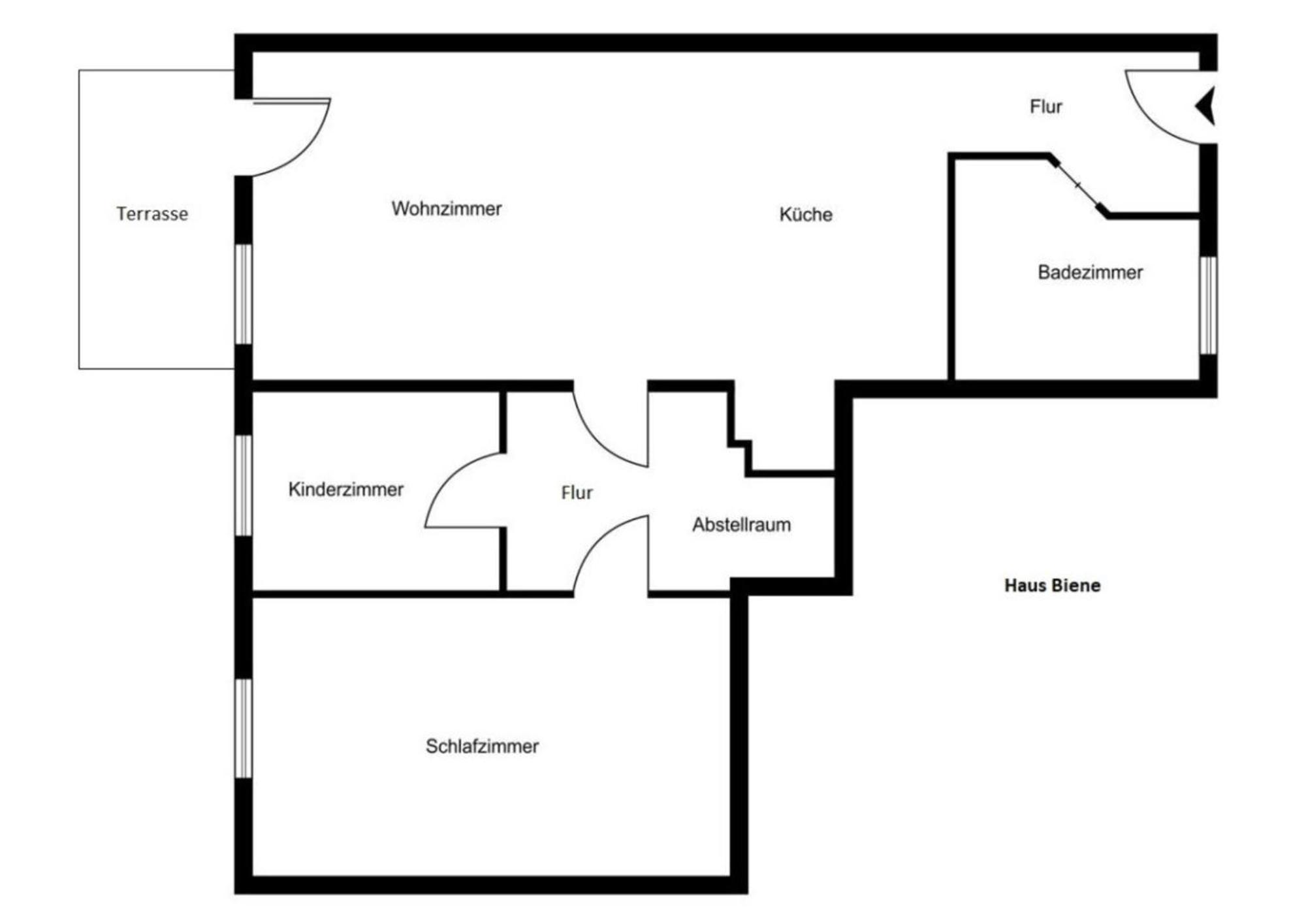Wohnung Nr 2 Im Wikingerhof Neufunnixsiel Buitenkant foto